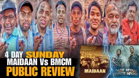 Maidaan Movie Public Review Maidaan Clash BmCm Public Reaction