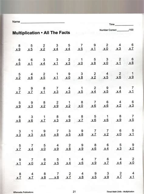 Hard Multiplication 2 Digit Problems Math Subtraction Worksheets Multiplication Worksheets