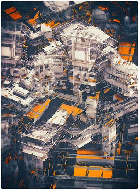 SCAFFOLDING By Atelier Olschinsky Via Behance Architecture Graphics