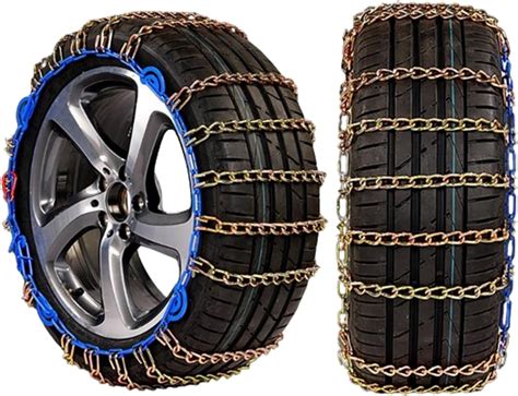 Amazon Metal Snow Chains Portable Easy To Mount Emergency Traction