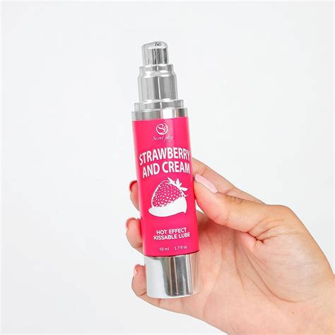 Strawberry Cream Hot Effect Kissable Lubricant Cod Secret Play