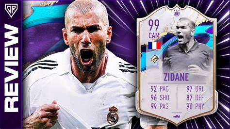 El Mejor Mc Del Juego Review Zidane Sbc Icon Cover En Fifa Youtube