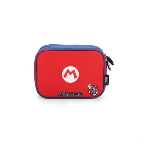 Funda Escolar Luxcel Super Mario Bros Para Bol Grafos Ref