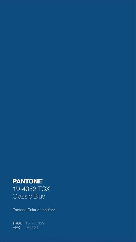 Pantones Classic Blue Color Of The Year