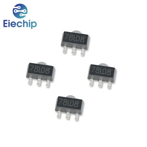 10 50PCS SOT89 Regulador de Tensão Transistor SMD 5V 8V 9 V 12V 15V