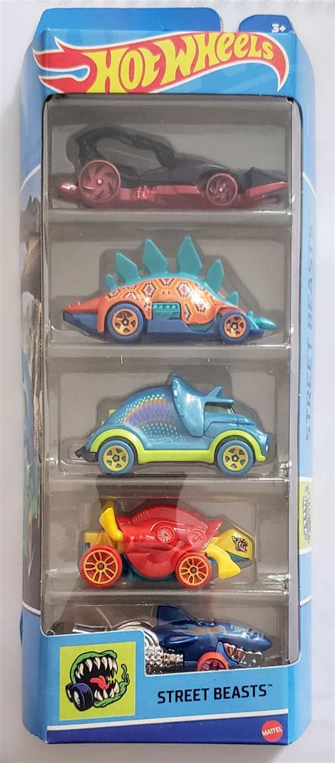 Hot Wheels Pack De 5 Street Beasts Universo Hot Wheels