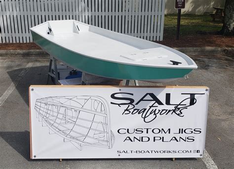 Solo Skiff Plans Stitch And Glue Flats River Skiff 12 Salt Boatworks