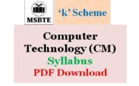 Msbte Computer Engineering Syllabus I Scheme Truexams