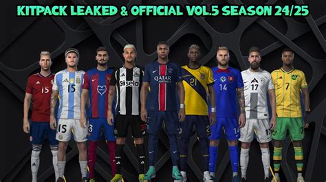 Kitpack Leaked Official Vol Season Pes Football Life