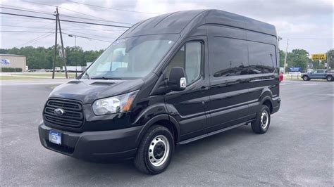 2019 Ford A Transit Van T 350 High Roof Slide Base Wsliding Passenger Side Cargo Door Youtube