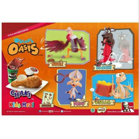 Jual Mainan Figure Oscars Oasis Hadiah Chaki Meal Kids Oscar Buck Poppy