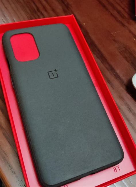 OnePlus 8T Sandstone Bumper Case Sandstone Black GadStyle BD