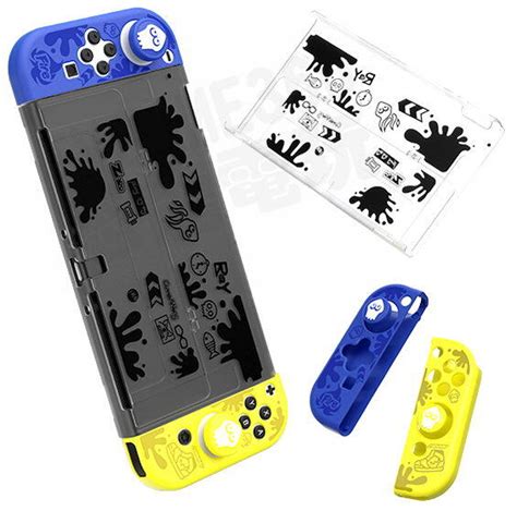 任天堂 Switch Ns Oled 良值 主機 Joycon 左右手把 類比 保護殼套組 漆彈大作戰 斯普拉遁 露天市集 全