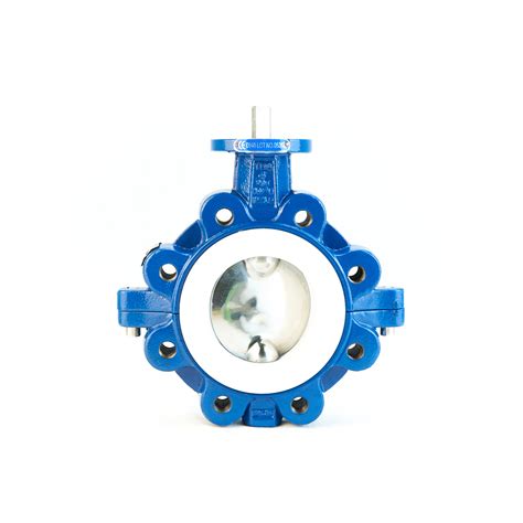 Fa Lugged Pn16 Butterfly Valve Split Ductile Iron Body Ptfe Bare Shaft Bm Engineering