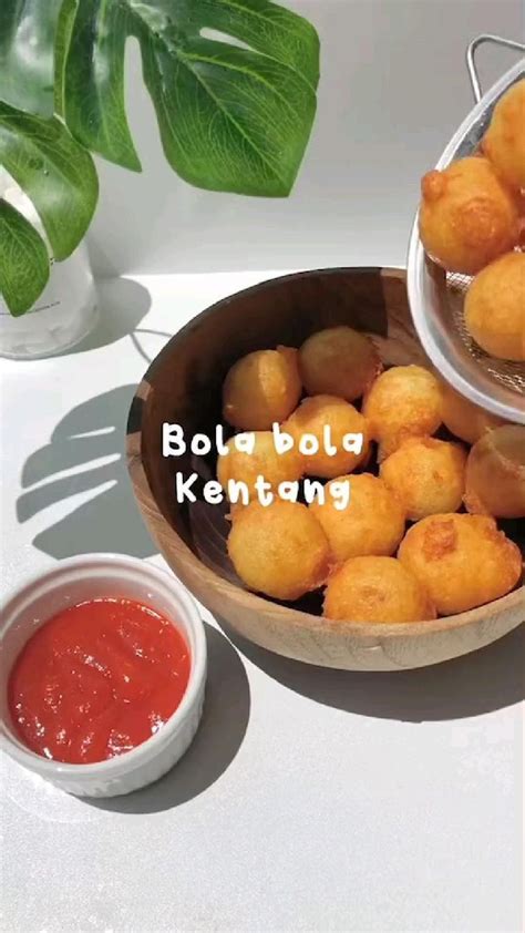 Bola Bola Kentang Ide Makanan Resep Makanan Makanan