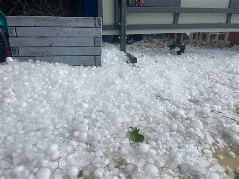 Unwetter Chaos In Bayern Die Bilder Vom Extremen Hagel Heftigen