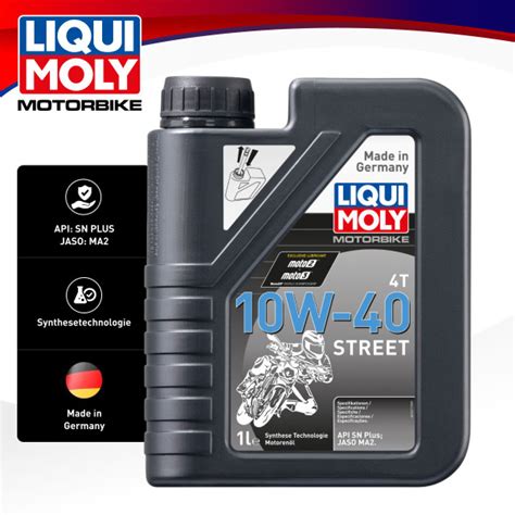 Масло моторное Liqui Moly 10W-40 Синтетическое - купить в интернет ...