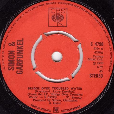 Simon Garfunkel Bridge Over Troubled Water Vinyl At Discogs