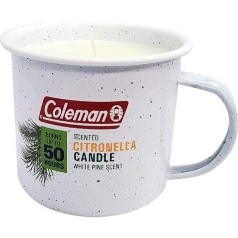 Wpc Wpc 77222 6 Oz Coleman Tin Mug Outdoor Citronella Smores Scented