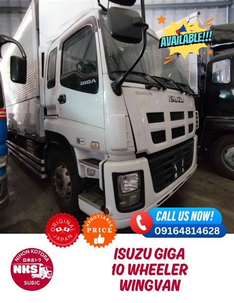 Isuzu Giga 10 Wheeler Wingvan Original Japan Surplus Truck Special