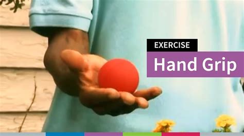 Hand Grip Strength Exercise For Older Adults Youtube