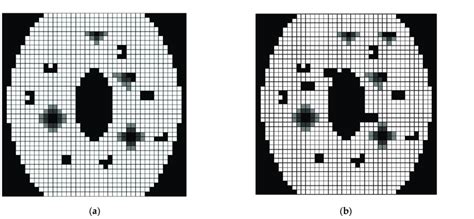 Raster maps used in experience: (a) Simple environment; (b) Complex ...