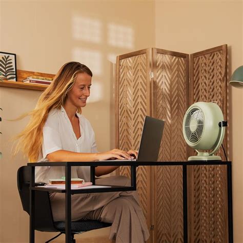 Energysilence Retrodesk Green Ventilador De Sobremesa Cecotec