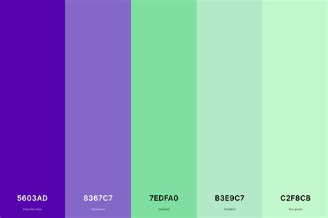 35 Best Green Color Palettes With Names And Hex Codes