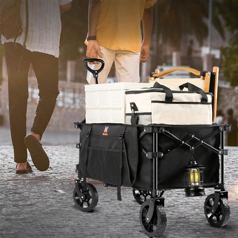 Navatiee Carro Plegable Plegable Carrito De Playa Utilitario Resistente