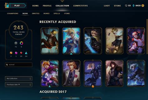 I Finally Managed To Get All Ezreal Skins Rezrealmains