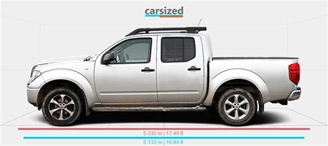 Dimensions Nissan Navara Vs Nissan Navara Present