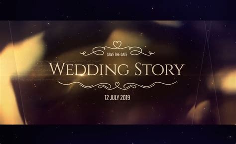 Stylish Wedding Video Templates For After Effects Best