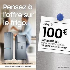 Anti crise fr Offre de Remboursement Samsung Jusquà 100