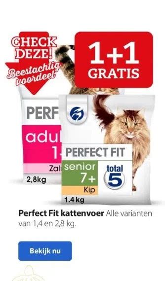 Perfect Fit Kattenvoer Aanbieding Bij Boerenbond