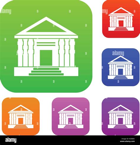 Colonnade set collection Stock Vector Image & Art - Alamy