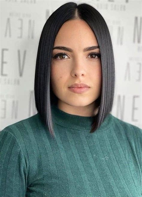 Pin By Alfa Yildizi On G Zel K Zlar Sleek Short Hair Brunette Hair