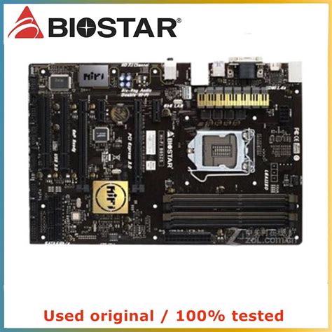 Para Biostar Hi Fi B Z Placa Base De Escritorio Original Usada B Lga