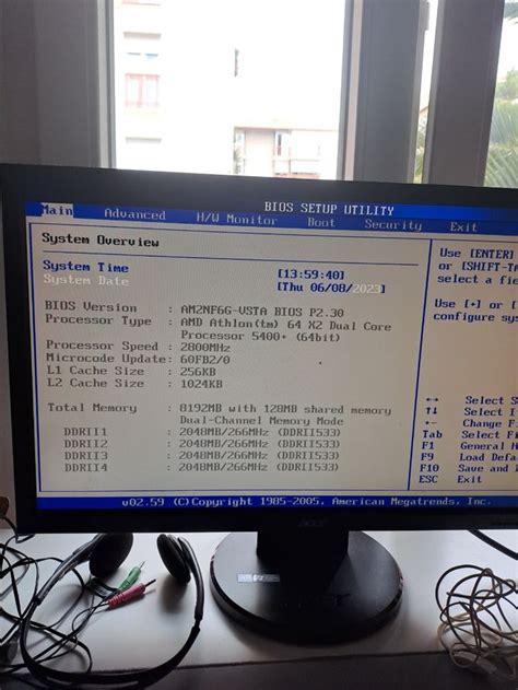 Placa Asrock AM2NF6G-VSTA con procesador y ram de segunda mano por 30 ...