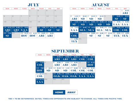 Dodgers announce 2020 schedule. Dodgers’ 60 game schedule begins July ...