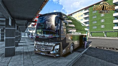 ETS 2 Türkiye Haritası Otogar Modu Mercedes Benz Yeni Travego 16 SHD