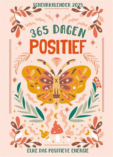 Scheurkalender 365 Dagen Positief 2025 Boek 9789463549639 ReadShop