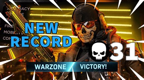 31 KILLS WARZONE GAMEPLAY MY NEW RECORD YouTube