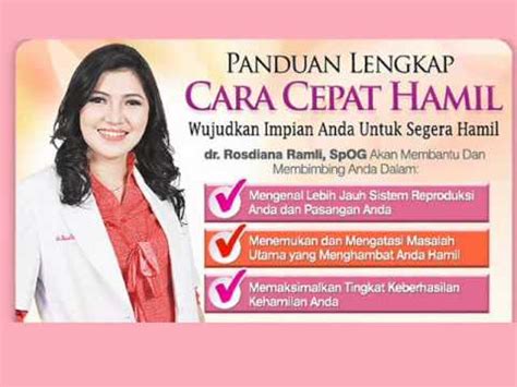 Cara Agar Cepat Hamil Bagi Pengantin Baru Rekomendasi Dr Boyke Youtube