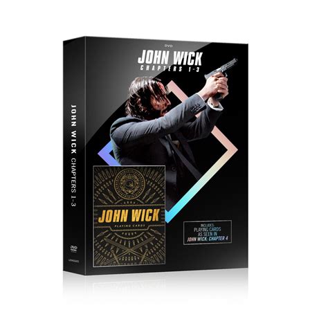 John Wick Triple Feature Walmart Exclusive Blu Ray DVD Digital Copy