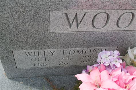 Wiley Edmond Woodard Find A Grave Memorial