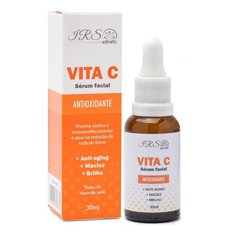 Vit C Pura Para O Rosto