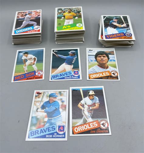 Lot 187 Lot Of 1985 Topps Baseball Cards Picks And Treasures Llc