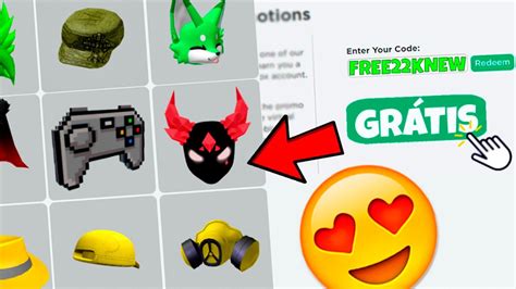 novos promocodes codes robux itens secretos de graça agora no roblox