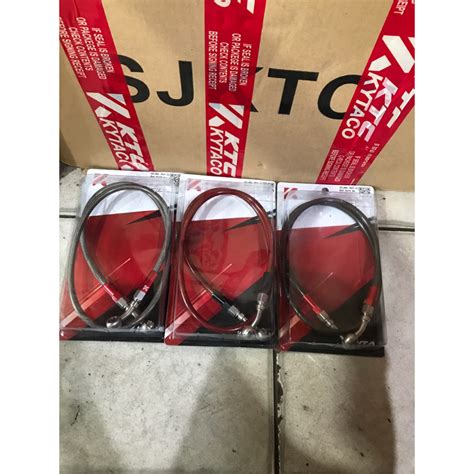 Jual Selang Ktc Kytaco Cm Bh Black Series Silver Red Selang Rem Ktc