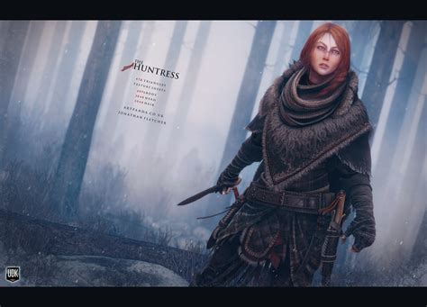 The Huntress — polycount